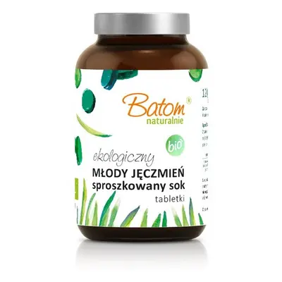 Sok z młodego jęczmienia sproszkowany (500 mg) 240 tabletek - Batom (BIO)