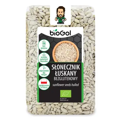 Słonecznik łuskany bezglutenowy 350 g - Biogol (BIO)