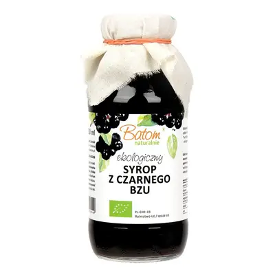 Syrop z czarnego bzu 330 ml - Batom (BIO)