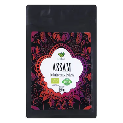 Herbata czarna liściasta assam 130 g - Ecoblik (BIO)