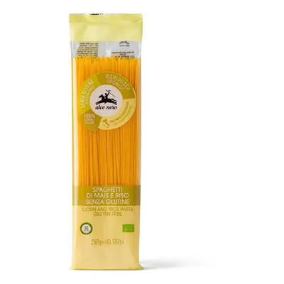 Makaron spaghetti kukurydziano ryżowy bezglutenowy 250 G - Alce Nero (BIO)