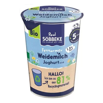 Jogurt naturalny 1,5 % 500 g - Sobbeke (BIO)