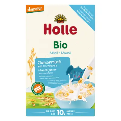 Musli dla dzieci junior z płatkami kukurydzianymi od 10 msc. demeter 250 g - Holle (BIO)