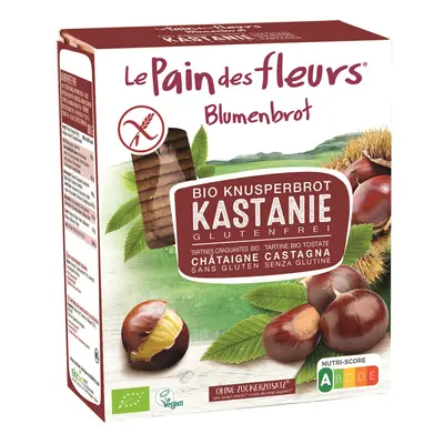 Pieczywo Chrupkie Kasztanowe Bezglutenowe Bio 150 G - Le Pain Des Fleurs