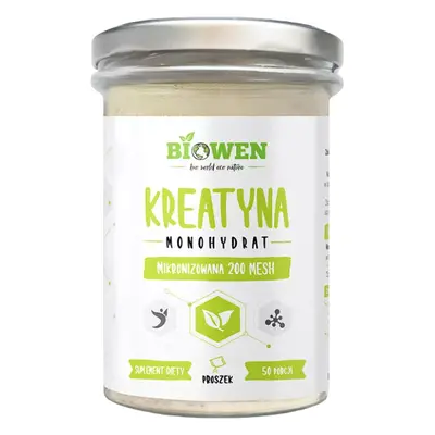 Kreatyna monohydrat proszek bezglutenowa 250 g - Hempking