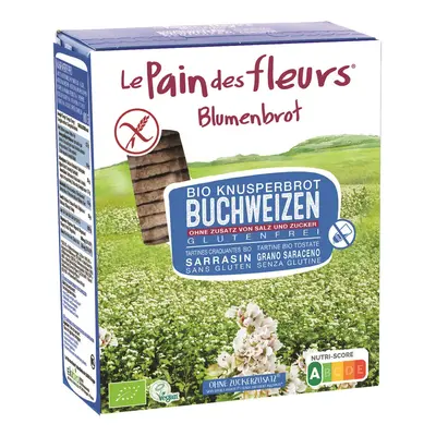 Pieczywo chrupkie proteinowe gryczane bez dodatku soli i cukru bezglutenowe 150 g - Le Pain Des 