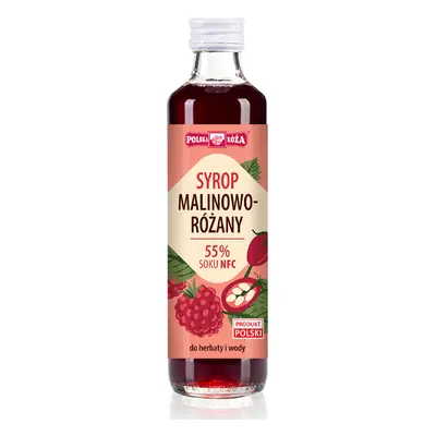 Syrop Malinowo - Różany 250 Ml - Polska Róża