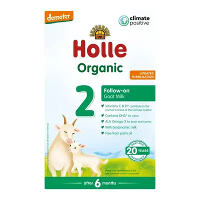 Mleko następne kozie 2 dla niemowląt od 6 msc. 400 g - Holle (EKO)