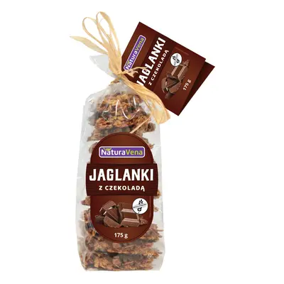 Ciastka jaglanki z czekoladą bezglutenowe 175 g - Naturavena