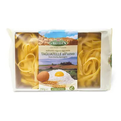 Makaron tagliatelle semolinowy jajeczny 250 g - La Bio Idea (EKO)