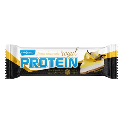 Baton proteinowy sernik cytrynowy w białej polewie bezglutenowy 60 g - Maxsport