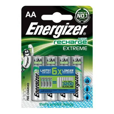 Baterie akumulatorki Energizer Extreme AA/2300mAh - 4szt.