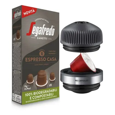 Adapter do ekspresu Nanopresso + kapsułki Espresso Casa 10x5,1g