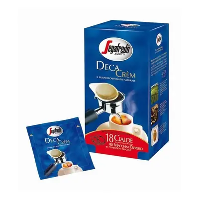 Segafredo Deca Crem kawa bezkofeinowa do ekspresu kolbowego 18 szt x 7 g