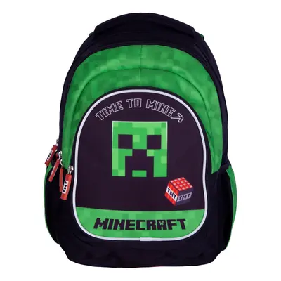 Plecak MINECRAFT usztywniany Time to mine AB330 oryginał Astra
