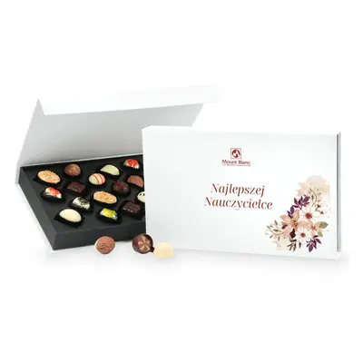 Bombonierka Chocolate Box White Najlepszej Nauczycielce