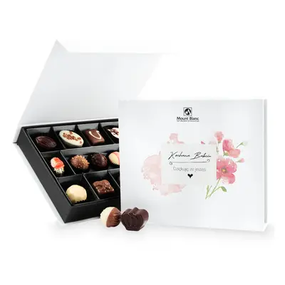 Prezent dla Babci Chocolate Box White Medium