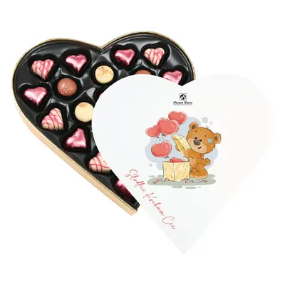Czekoladki walentynkowe Sweet Heart White Maxi Słodkie Kocham Cię