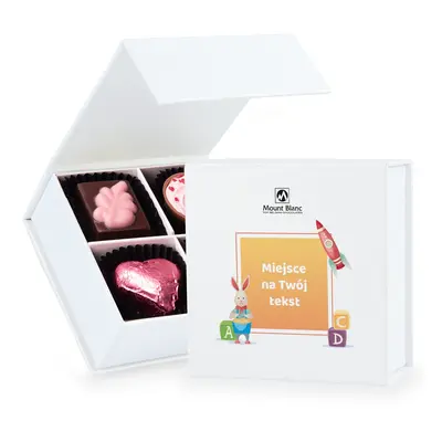 Prezent dla dziecka Finesse White no.1 z Twoimi życzeniami