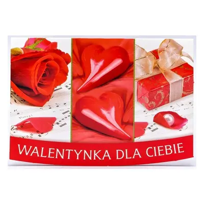 Kartka na Walentynki Róża