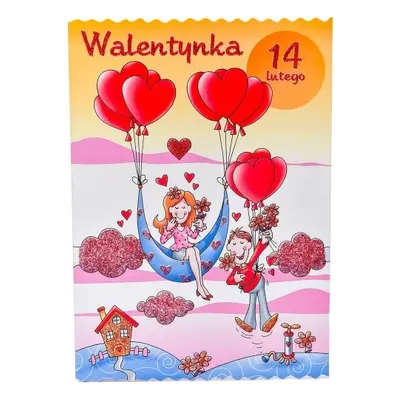 Kartka na Walentynki Miś
