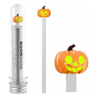 Zakładka do książki dynia ze świecącymi oczami - MTM