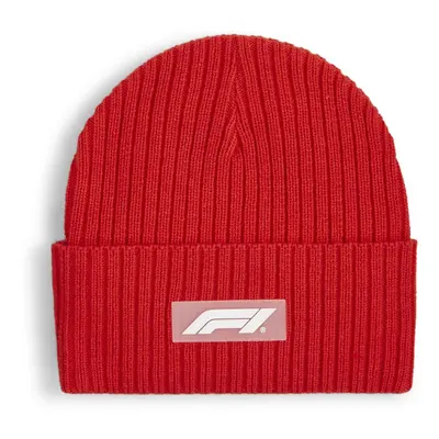 Czapka zimowa unisex Puma F1 BEANIE czerwona 02579502