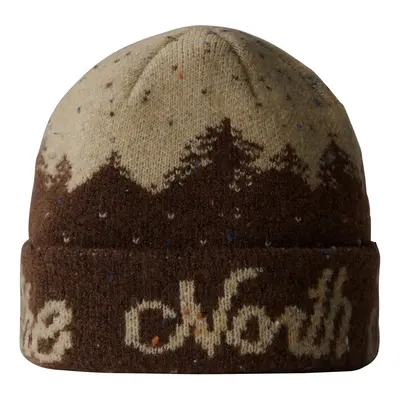 Czapka zimowa unisex The North Face CABIN MOUNTAINSCAPE BEANIE brązowa NF0A887V9GI