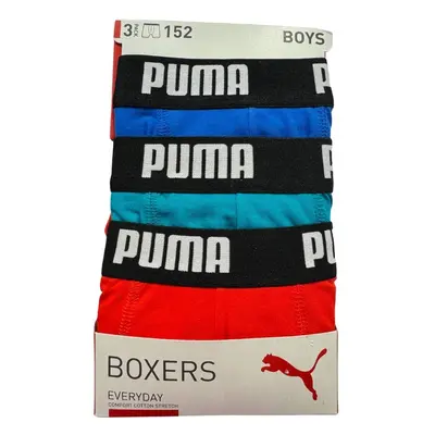 Bokserki chłopięce Puma KIDS 3-PACK wielokolorowe 93580703