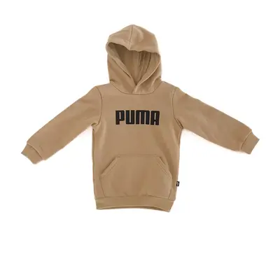 Bluza z kapturem chłopięca Puma ESS beżowa 84759621