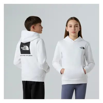 Bluza z kapturem dziecięca The North Face REDBOX REGULAR biała NF0A89H9LA9