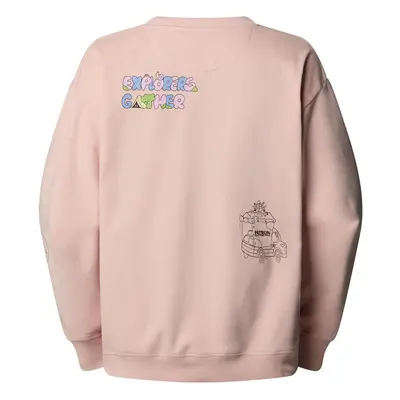 Bluza damska The North Face MOUNTAIN CLEANUP OVER różowa NF0A8C2ULK6