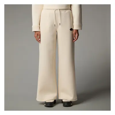 Spodnie dresowe damskie The North Face WIDE LEG beżowe NF0A8C25QMO