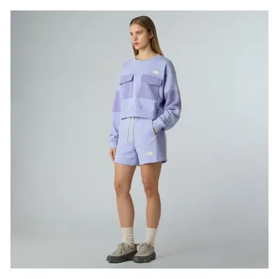 Bluza damska The North Face TERRY OVERSIZED CROPP fioletowa NF0A8C2C0VI