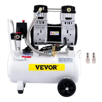 VEVOR Sprężarka Powietrza Kompresor Szeptów Cichy Kompresor 1.5Hp/1100W Motor Cfm7.9 68db 25L Ta