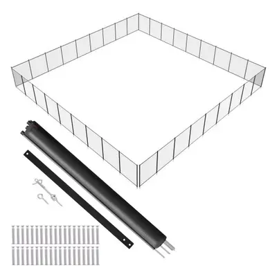 Ogrodzenie basenu VEVOR 4' x 10' Zdejmowane ogrodzenie zabezpieczające dla dzieci Łatwe w montaż