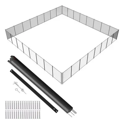 Ogrodzenie basenu VEVOR 4' x 10' Zdejmowane płot zabezpieczający basen dla dzieci, Łatwa instala