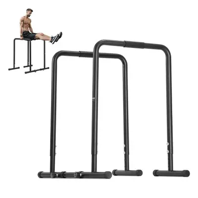 VEVOR Drążek do dipów Stacja do dipów z regulacją wysokości 200 kg Trening fitness Stabilizator 