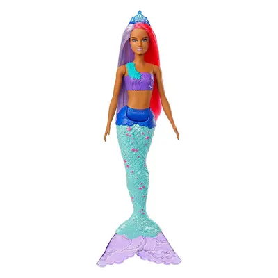 Barbie Dreamtopia Lalka Syrenka (30cm) z różowo - fioletowe włosami