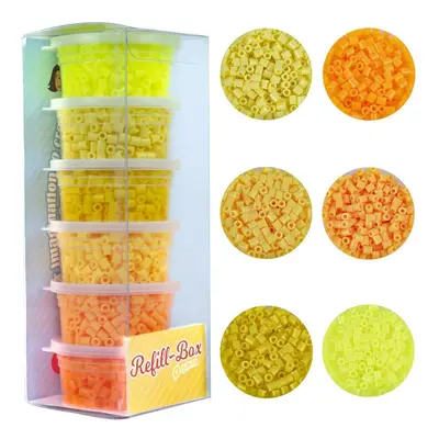 Koraliki do prasowania 3000 szt Odcienie Żółtego