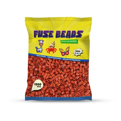 Koraliki do prasowania BRĄZOWE 1500 szt Benny Beads