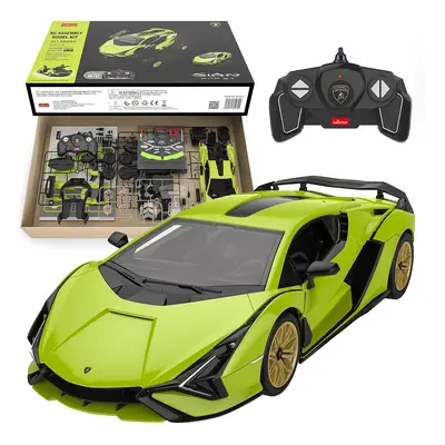 Zdalnie sterowany samochód Lamborghini Sian RC 1:18 do złożenia RASTAR 97400