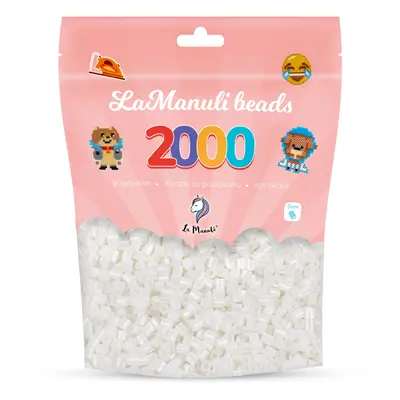 Koraliki do prasowania 2000 PERŁOWE (LA.W04)