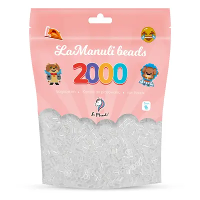 Koraliki do prasowania 2000 TRANSPARENTNE (LA.W02)