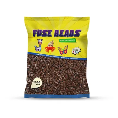 Koraliki do prasowania CIEMNY BRĄZ 1500 szt Benny Beads