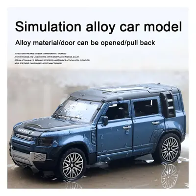 Metalowy model samochodu zabawkowego Land Rover