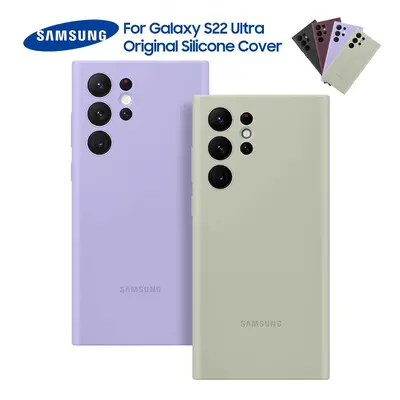 Samsung oryginalny płynny silikonowy futerał do Samsung Galaxy S22 Ultra 5G S22Ultra SM-S908 jed