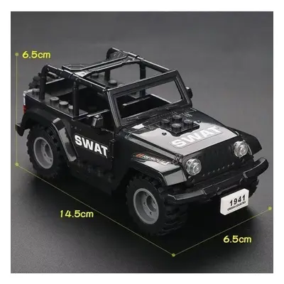 Nocne Siły Specjalne SWAT Jeep Kombinacja Zabawka Prezent Dla Chłopca