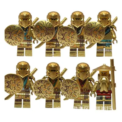 Akcja filmowa Mini figurki Klocki Zestaw modeli Klocki Prezent edukacyjny dla dzieci na Dzień Dziecka No Box