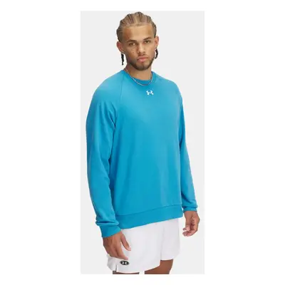 Ether Blauw / Wit Bluza męska Under Armour Rival Fleece Crew L